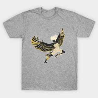 Harpy dancer - Greek mythological hybrid T-Shirt